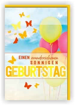 Bill. Geburtstag Luftballon