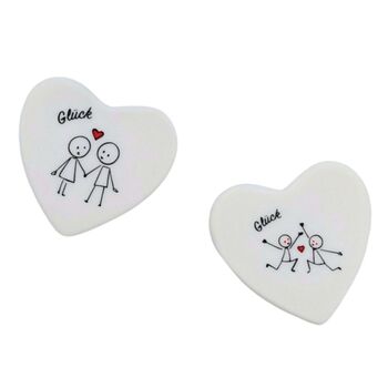 Magnet Herz mit Motiv