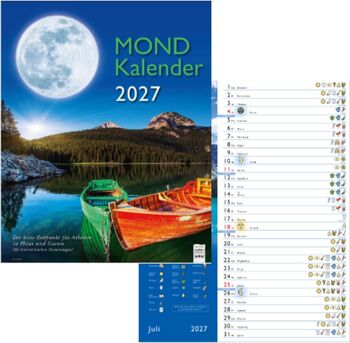 Mondkalender 24 x 31 cm