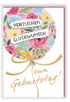 Bill. Geburtstag Ballon