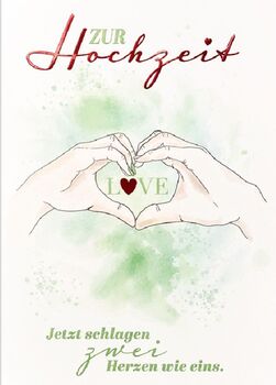 Bill. Vermählung Hände/Herz