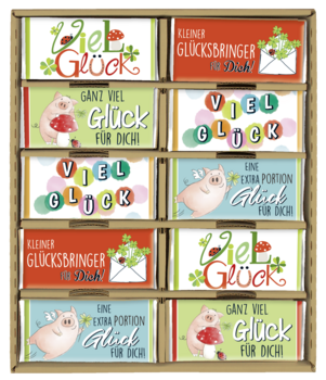 Glücks-Schokolade Mini 18g Glücks-Schokolade Mini 18g