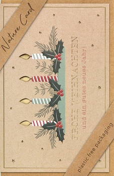 Whn. Nature C. 4 Kerzen quer