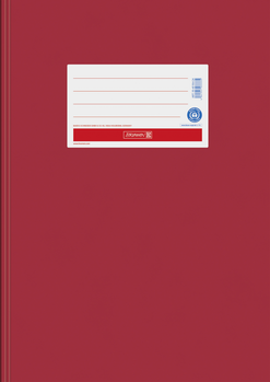 Papier Heftschoner A4 rot