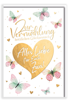 Bill. Vermählung Schmetterling