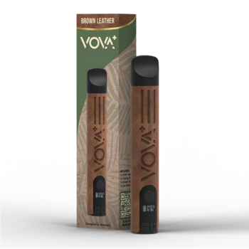 VOVA+  Vaporizer Brown Leather