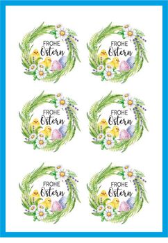 Oster Schmucketiketten