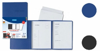 Bewerbungs-Set fbg. sort.