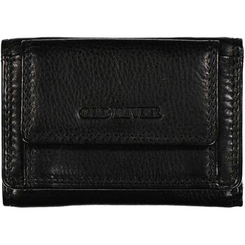 Midi Geldbörse Leder schwarz