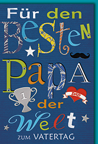 Bill. Vatertag bester Papa