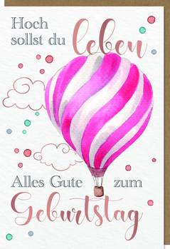 Bill. Geburtstag Ballon