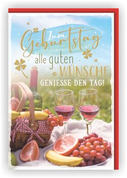 Bill. Geburtstag Rotwein