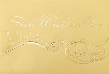 Whn. Geldkuvert A7 gold 110x80