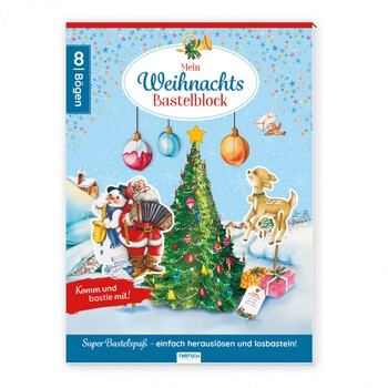 Weihnachts Bastelblock
