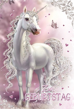 Bill. Gebtg. Einhorn + Glimmer