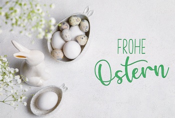Bill. Ostern Hase/Eier quer