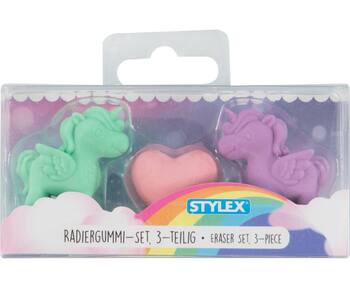 Radiergummi-Set Einhorn