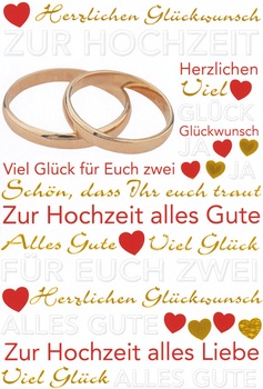 Bill. Vermählung Ringe