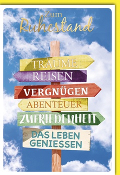 Bill. Ruhestand Wegweiser Bill. Ruhestand Wegweiser