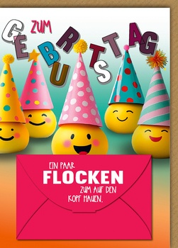 Bill. Geburtstag Geld Emoji