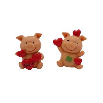 Schweinchen mit Herz 3,2 cm