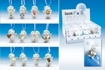 Poly-Horoskopengel Igor 5 cm