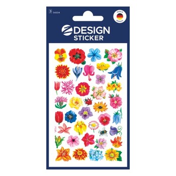 Schmucketiketten  Blumen