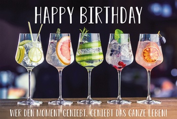 Bill. Geburtstag  Drinks