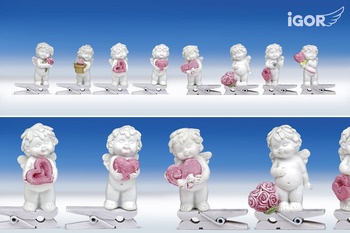 Poly Engel Igor auf Kluppe