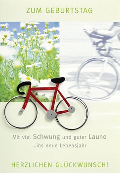 Bill. Geburtstag Rennrad