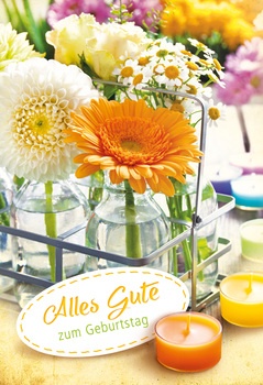 Bill. Geburtstag Blumen