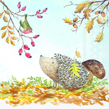 Servietten 33/33 Amb. Igel