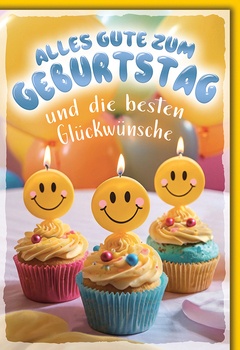 Bill. Geburtstag Muffin