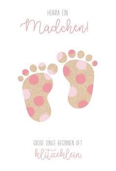 Bill. Ereignis Füße rosa