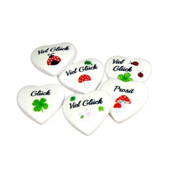 Poly Herz 2,5 cm