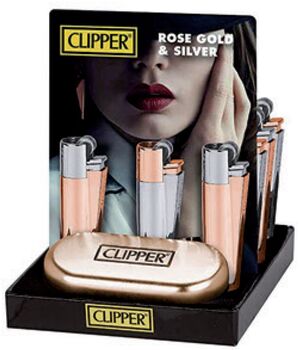 Clipper Metall RoseGold/Silber