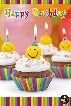 Bill. Geburtstag  Smiley