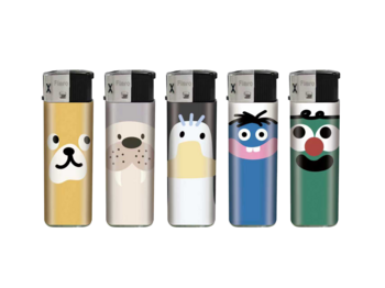 Feuerzeug el. Friendly Animals