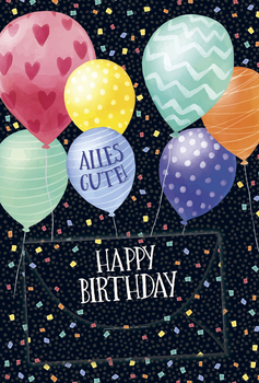 Bill. Geburtstag Geld