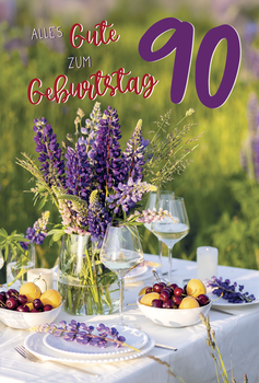 Bill. Fixzahl Blumen 90