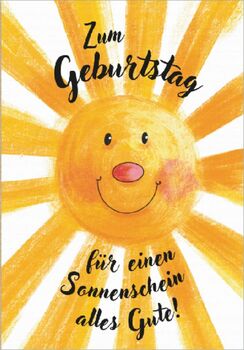 Bill. Geburtstag Sonne