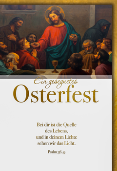 Bill. Ostern Gesegnet
