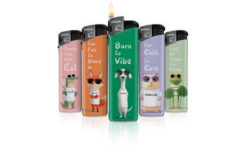 Feuerzeug el. Chillers