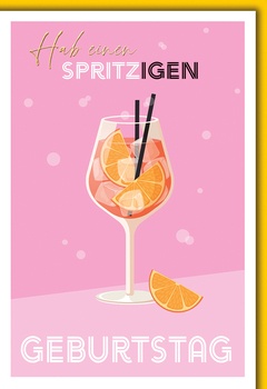 Bill. Geburtstag Coctail