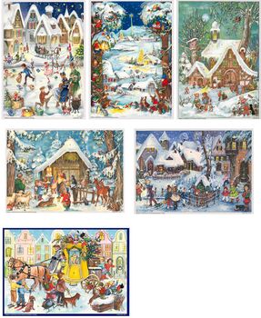 Adventkalender A4 Bio Glimmer