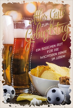Bill. Geburtstag Bier