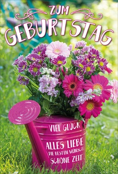 Bill. Geburtstag Blumen