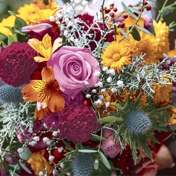 Servietten 33/33 P&D Blumen
