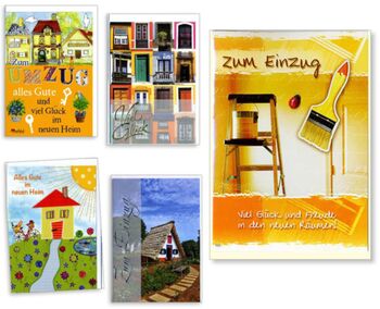 Bill. Einzug, 5 Motive sort.