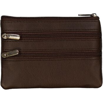 Schlüsseltasche Leder braun